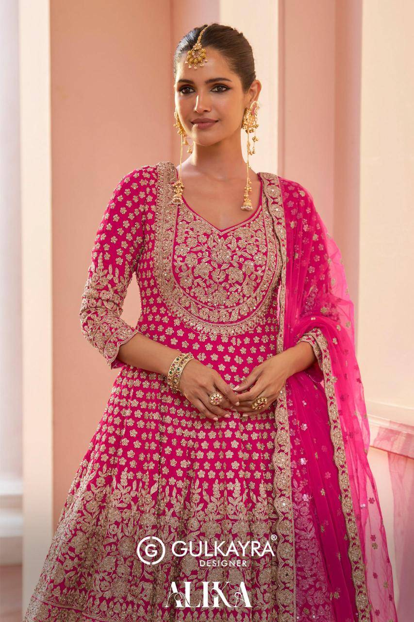 Gulkayra alika salwar suit manufacturers in India